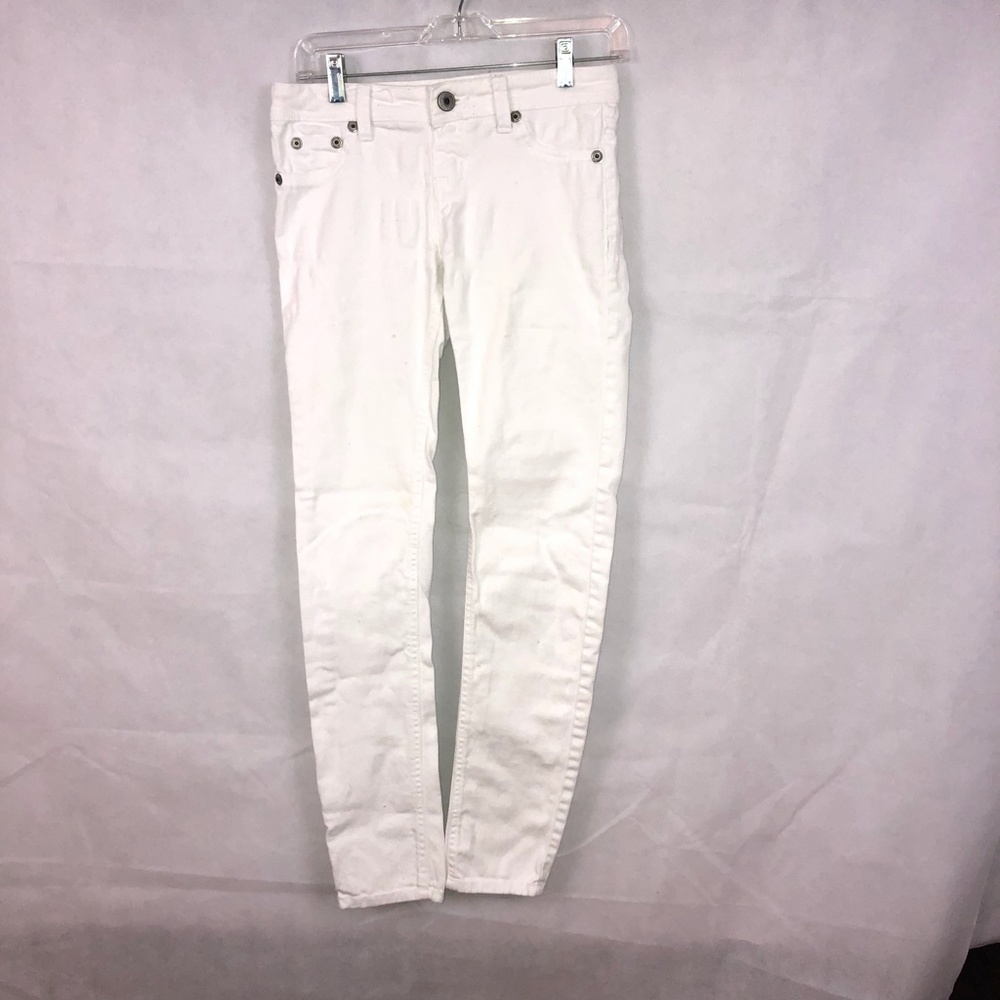 Women's Blue Asphalt White Skinny Jeans Size S